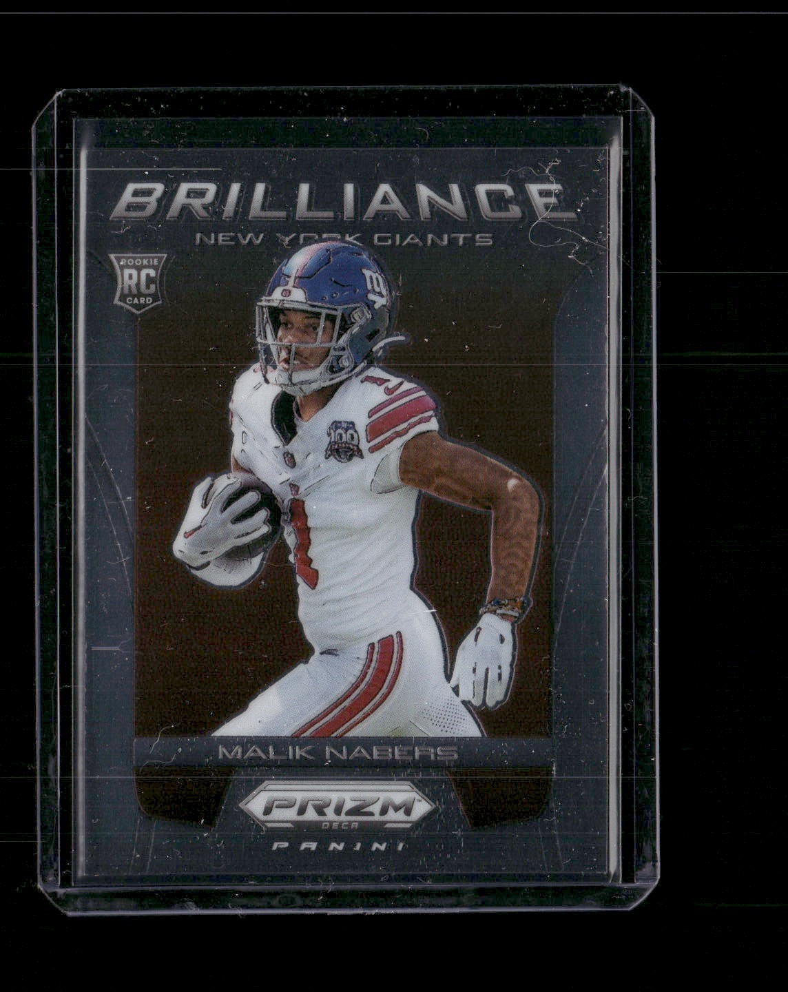 2024 Panini Prizm Deca Brilliance #14 Malik Nabers New York Giants