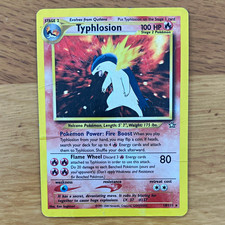 Nintendo Typhlosion 18/111 Neo Genesis Holo English Stage 2 HP 100 Unlimited on eBay