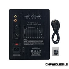 Subwoofer Amplifier Board Plate Amp Ethics Sound 350W For Closed &Phase-Inverted