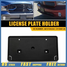 License Plate Bracket Front FITS 2013-18 DODGE RAM 1500 2019-22 RAM 1500 CLASSIC