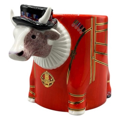 CowParadae 2002 Beefeater It Aint Natural Tasse United Kingdom Rot Buckingham UK