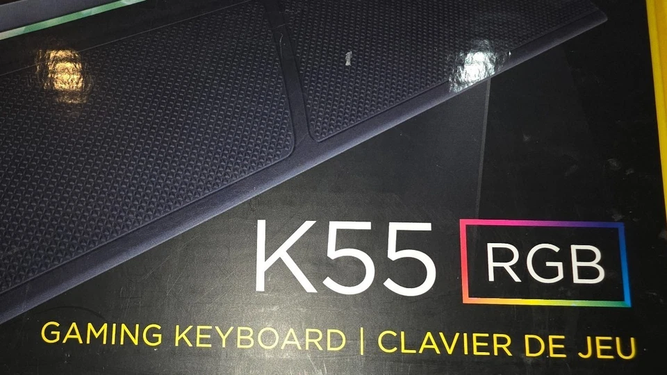 CORSAIR K55 RGB Gaming Keyboard CH-9206015-NA – New Sealed Box – Wired USB - Image 4 of 4