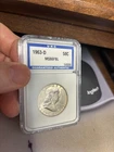 1963-D 50C MS66 FBL Franklin Half Dollar