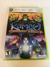 Kameo: Elements of Power (Microsoft Xbox 360, 2005) CIB W/manual. Tested.