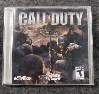 Call of Duty PC Computer Game 2003 InfinityWard Activision Two Discs ....(C11B4)