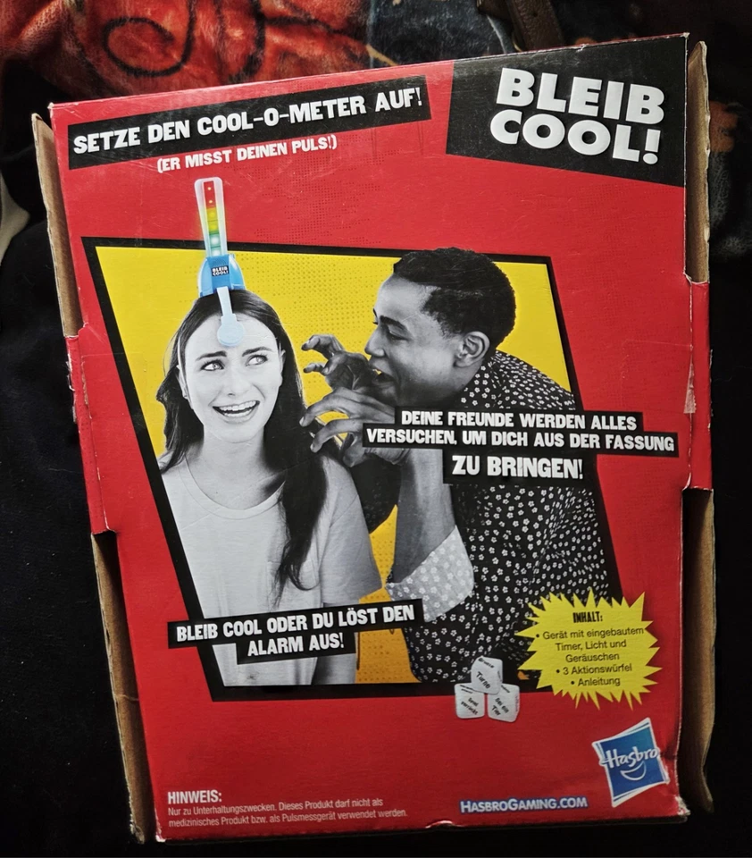 HASBRO Bleib Cool ab 12 Jahren Gesellschaftsspiel ab 2 Spieler Partyspiel Spiel - Bild 2 von 4