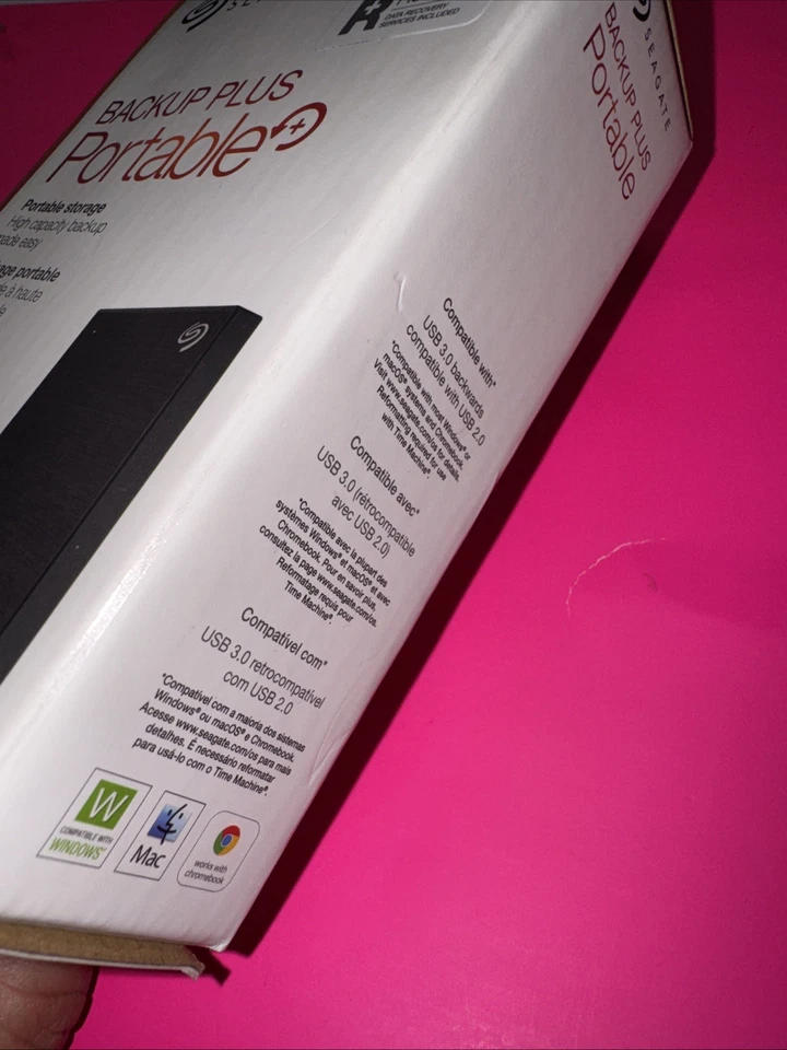 *NEW*Seagate One Touch STHP4000400 4TB 2.5" USB 3.0 Portable External Hard Drive - Image 4 of 4