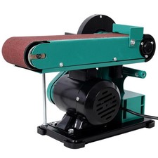 Versatile 4" x 36" Belt Sander  6" Disc Polisher - Seamless Angle Sanding for