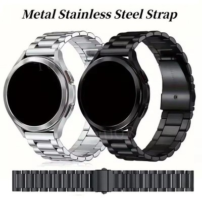 Edelstahl Luxus Armband Für Fossil Gen 6 5 5E 44mm/Gen 5 LTE 45mm/Q Gazer/Wander