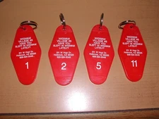 Wigwam Village #6  MOTEL ROOM KEY FOB FROM ROUTE 66