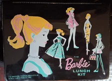 Barbie Lunch Box Vintage 1962 Ponytail Cover