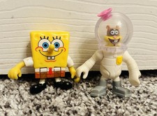 SpongeBob SquarePants & Sandy Cheeks Fisher Price Imaginext Figure Set