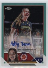 2023 Chrome McDonald's All American Aqua Refractor 20/99 Addy Brown Auto 1bj7