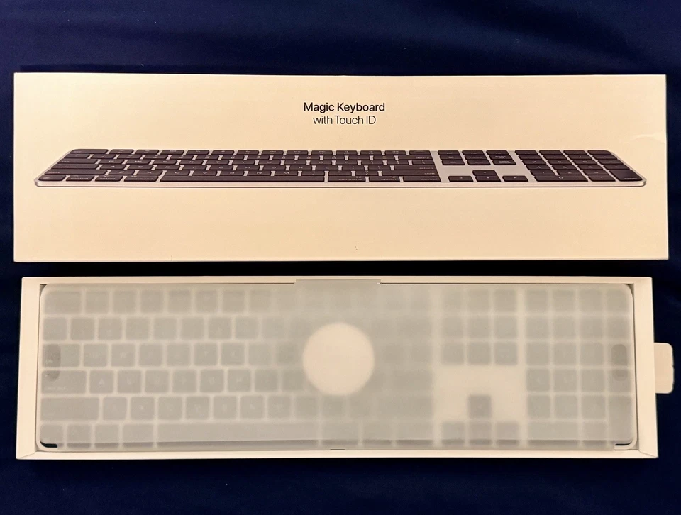 Apple Magic Keyboard –MXK83LL/A – Space Grey – Touch ID & Numeric Keys – USB-C - Image 2 of 4