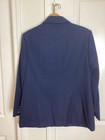 Vintage THE VILLAGER NAVY BLUE Blazer, ANCHOR crest. 16W — photo 3