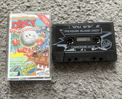Treasure Island Dizzy C64 Commodore 64 Cassette Code Masters getestet