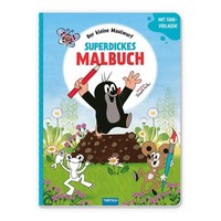 TröTsch Der Kleine Maulwurf Superdickes Malbuch Ausmalbuch | Malbuch Ausmalbuch