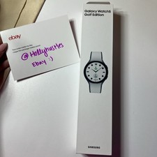 NIB Samsung Galaxy Watch5 Golf Edition SM-R900 40mm SEALED black white