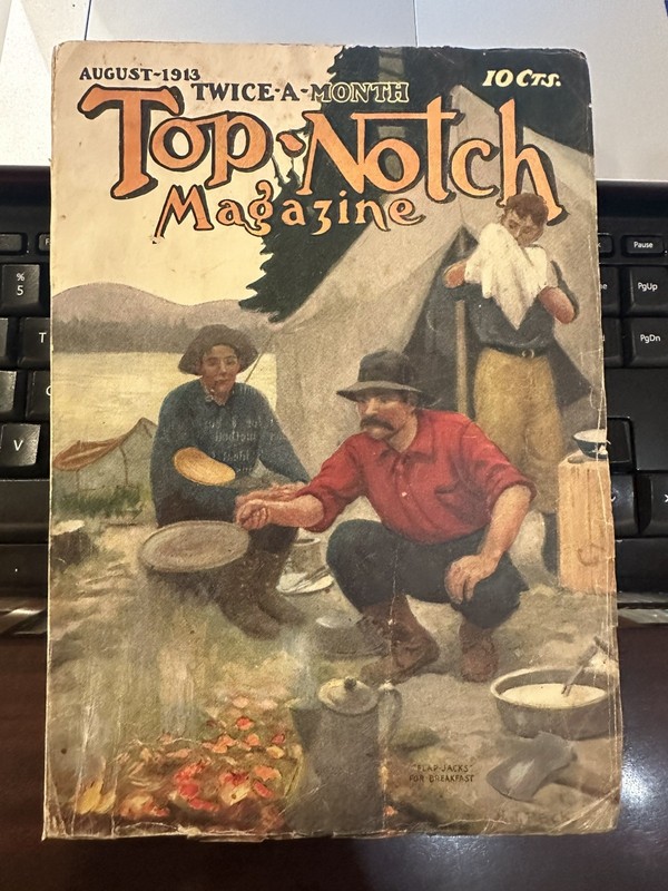 Top-Notch Magazine August 1, 1913 Nice!