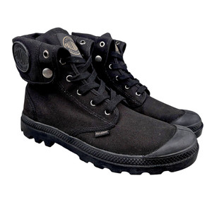 Palladium Baggy Boots Men’s US Black Combat Lace-Up High Top Canvas Fold Down Amazon.com | Palladium Men main image 4