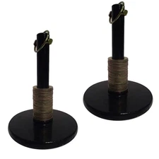 (2) Universal Snow Plow Shoe Skid Foot Assemblies Snowplow Snowblade Cast Iron