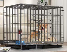 Dog Crate Dog Cage Medium Dog Kennel Animal Pet Crate Pet Cage 60 42 50 Bold