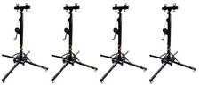 4pcs Crank Up Lighting Crank Stand 5.9-13.1FT Height Outrigger Truss System
