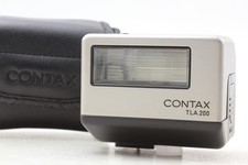 MINT w/ Case Contax TLA200 Shoe Mount Flash For G1 G2 Tested From JAPAN
