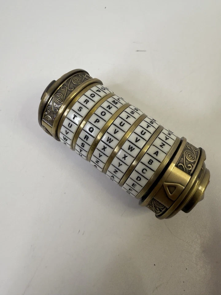 The DaVinci Code Cryptex Movie Prop Replica Works- Code Truth - Image 2 of 4