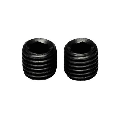 2 pieces M8X1.0 Male Carbon Steel Hex Set Screw Pipe Block Off Plug Fitting