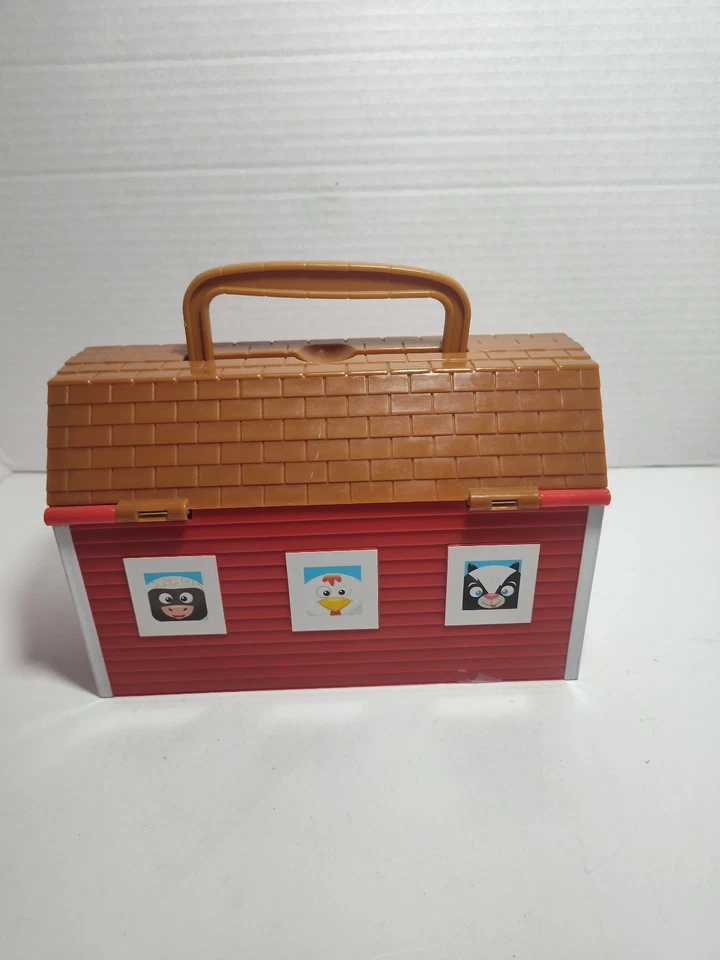 Mattel Uno Moo Animal Farm Juego de Aprendizaje Granero con Pajares y Todas las Piezas de Animales Foto 3 de 4