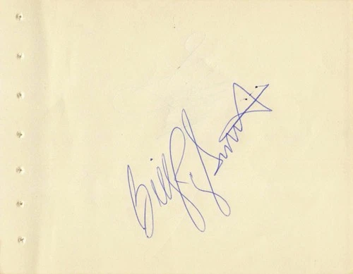 Billy Ray Smith Sr & Fred Miller  - Signed Autographed Paper 4.5x5.5