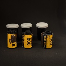 Lot of 3 - Kodak MAX 800 Color 35mm Film