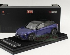 Collectible Car Model 1/43 ROBO-01 ROBOCAR 01 Diecast Model (Blue/GALAXY PURPLE)