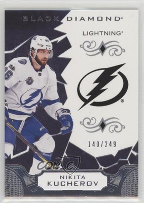 2018-19 Upper Deck Black Diamond 140/249 Nikita Kucherov #BDB-NK e9p