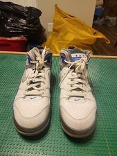 Size 9 - Nike Air Flight Falcon Wolf Grey Team Orange for  display picture 3
