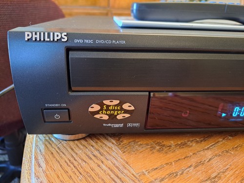 Philips DVD782C Home Theater 5-Disc CD / DVD Video Carousel Changer w/Remote - Picture 2 of 8