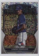 2023 Bowman Draft Chrome Sparkle Refractor Landen Maroudis #BDC-138 13hz