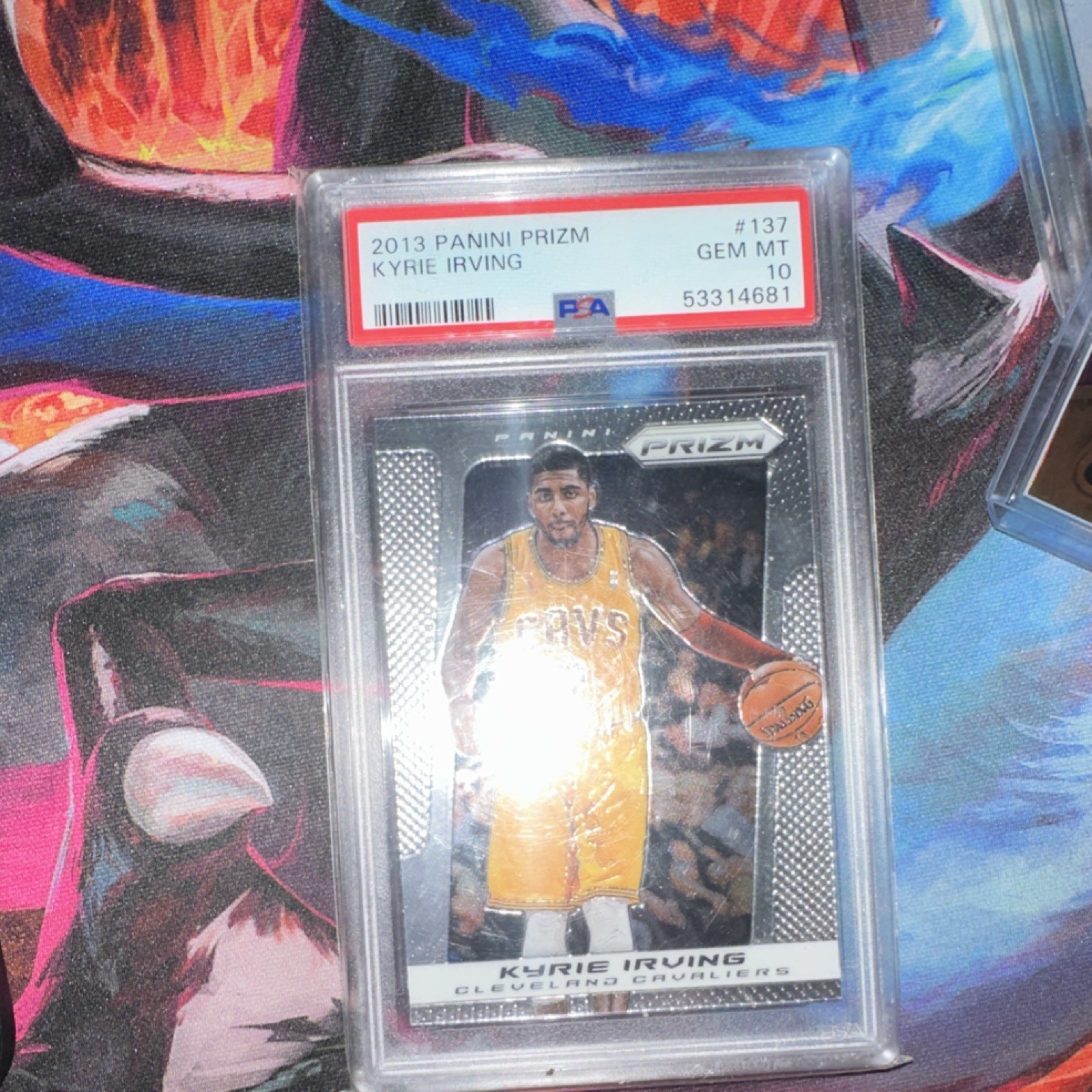 Panini Prizm 2013-14 Kyrie Irving #137 PSA 10 Cleveland Cavaliers