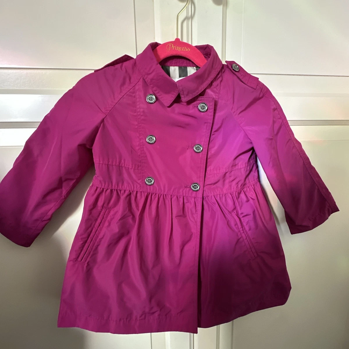 Burberry Pink Baby Girls