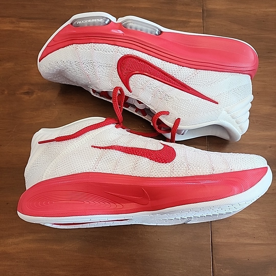 New Nike GT Hustle 03 TB Promo Red White Basketball Shoes Men\'s Size 21 Nike G.T. Hustle 3 EP [FV5952-600] Men Basketball Shoes Red  main image 4