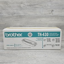 Brother TN-430 Standard Yield Black Toner Cartridge Genuine OEM