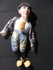 NWT Vintage Moe The Three Stooges Plush 1999 Play by Play Ace/ACME  Doll