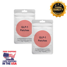  2 Packs 30 Metabolic Balance Patches,Berberine, Steady Release, Vegan USA