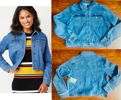 ABBOTT ELEMENTARY DENIM JACKET JUNIORS L~NWT