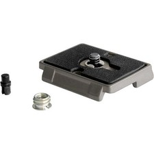 Manfrotto 200PL Quick Release Plate with 1/4"-20 Screw  3/8" Bushing Adapter