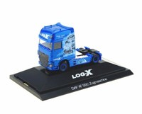 "Herpa 110952 - 1:87: Daf Xf Ssc Zugmaschine \"Log-X / The Boxer\" (Cz) - Neu + Ovp"