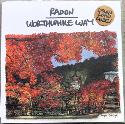 Radon / Worthwhile Way - Same (2015) (Vinyl 7'', Red Translucent) (Neu)