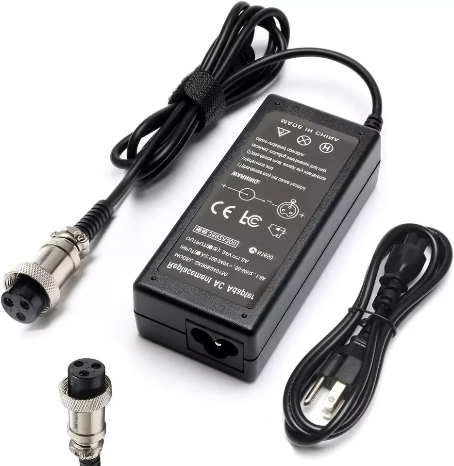 Cargador De Bater�A De 24V 1.5A Para Razor E100 E200 E300 MX350 MX400 ZR350 Y.