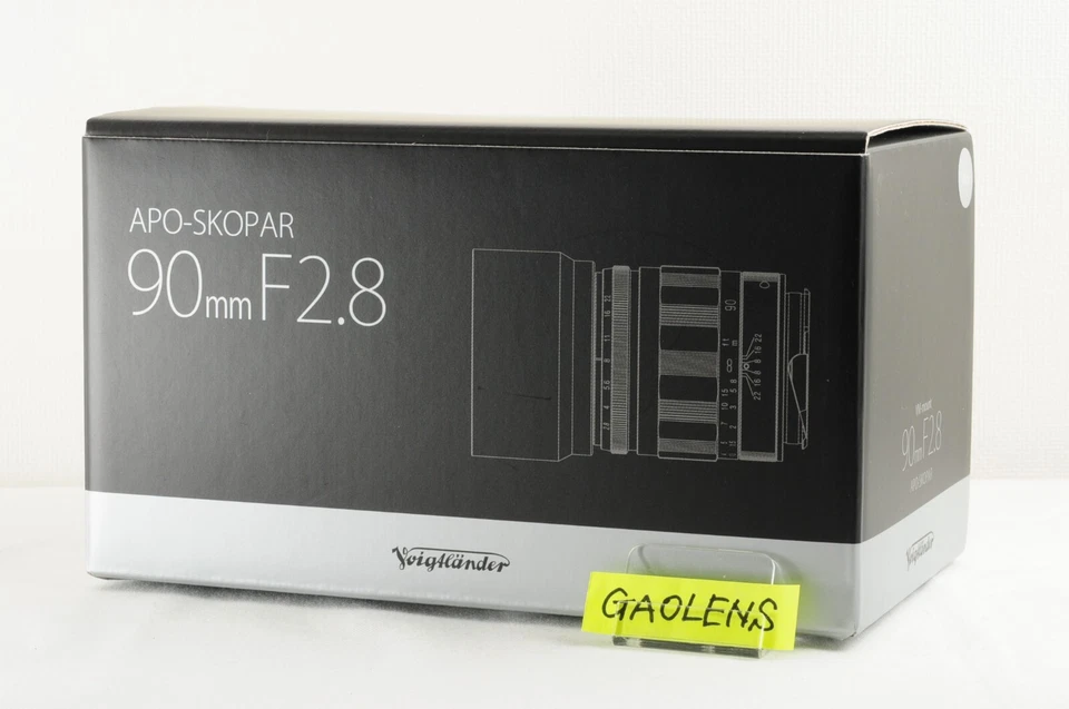 US Duty Paid Voigtlander APO-SKOPAR 90mm F/2.8 VM for Leica M Black Lens New - Image 3 of 4